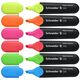 Textmarker, varf tesit 1-5mm, galben, SCHNEIDER Job, Culoare: Galben-[5]