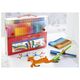 Carioci 80 culori/set, cu clip, Connector FABER-CASTELL-[3]