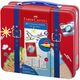 Carioci cu clip 40 culori/cutie, Connector FABER-CASTELL-