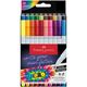 Carioci cu grip FABER-CASTELL Boldpen, 20 culori/set-
