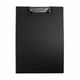 Clipboard dublu plastifiat, A4, negru, ECONOMIX-
