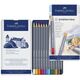 Creioane colorate FABER-CASTELL Goldfaber Aqua, 12 culori/set-[2]