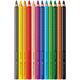 Creioane colorate Jumbo 12 culori/set Grip FABER-CASTELL-[3]