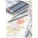 Creioane colorate acuarela FABER-CASTELL Goldfaber Aqua Pastel, 12 culori/set-[4]