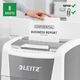 Distrugator documente automat, micro cross-cut LEITZ IQ Autofeed Office 300-[6]