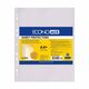 File protectie transparente, 30 microni, 100 buc/set, ECONOMIX-