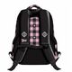 Ghiozdan fete, 3 compartimente, Pink Checkered, ST.RIGHT BP26-[2]