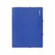 Mapa plastic cu elastic, A4, albastru, ECONOMIX, Culoare: Albastru-