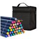 Markere sketching cu 2 capete 1 mm/6 mm, 40 buc/set, Finenolo DELI-