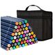 Markere sketching cu 2 capete 1 mm/6 mm, 60 buc/set, Finenolo DELI-