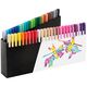 Markere tip pensula 50 culori/set, Black Edition FABER-CASTELL-[2]