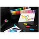 Markere tip pensula 50 culori/set, Black Edition FABER-CASTELL-[3]