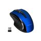 Mouse wireless, 4 butoane, albastru, Q-CONNECT, Culoare: Albastru-