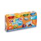 Plastilina moale, 8 culori/set, 600 g, Baby Dough CARIOCA-