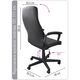 Scaun birou ergonomic OFFICE PRODUCTS Crete-[3]
