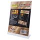 Suport meniu forma L, A4, transparent, portrait-
