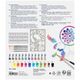 Tempera acuarele cu paleta si pensule pictura, 18 piese/set, FABER-CASTELL-[2]