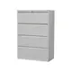 Clasificator metalic cu 4 sertare, 90x45x133.1 cm RFG-