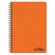 Caiet cu spirala A4, 100 file, coperta plastic, matematica, ColorArte, Liniatura: Matematica-[4]